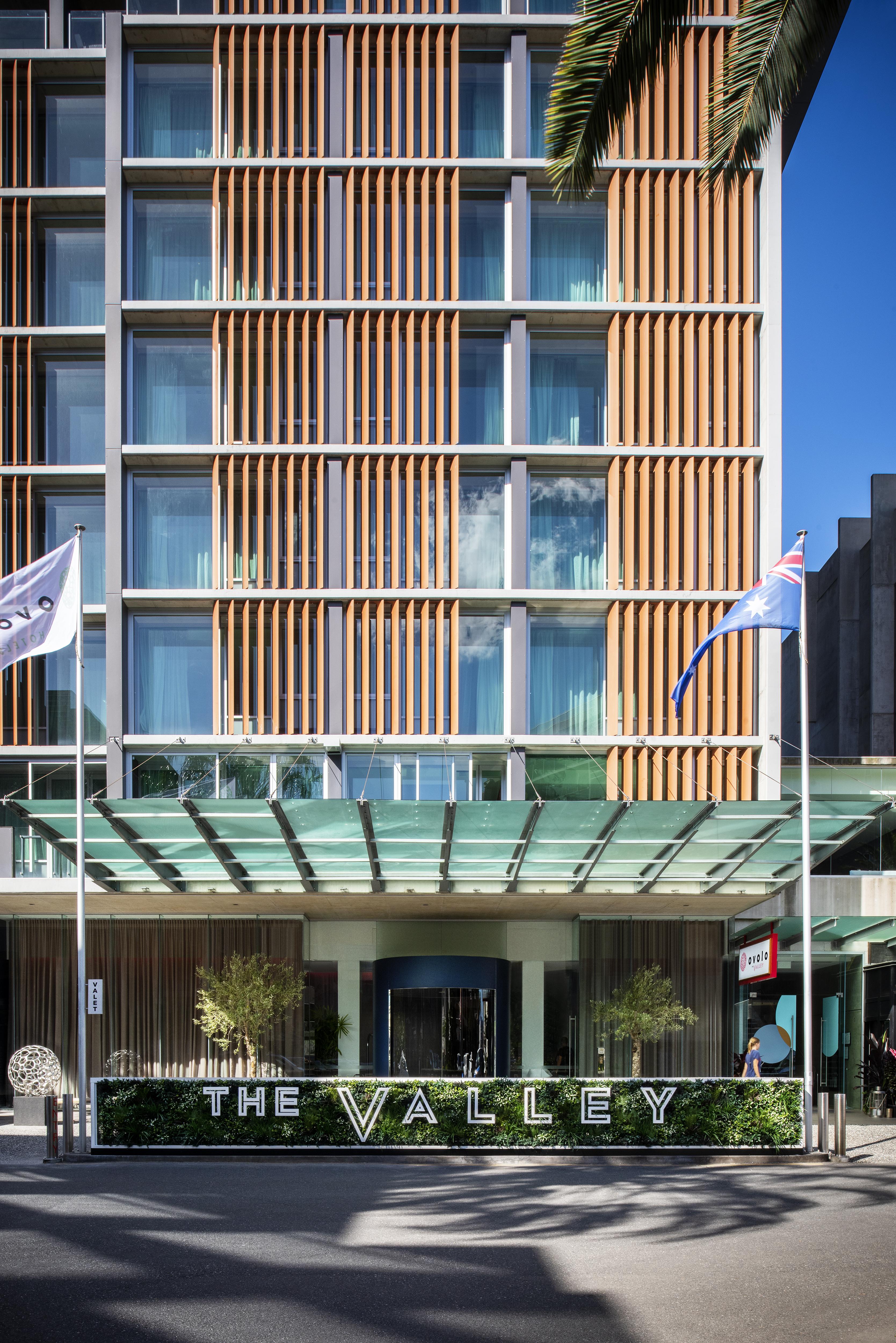 Ovolo The Valley Brisbane Zewnętrze zdjęcie The hotel's entrance